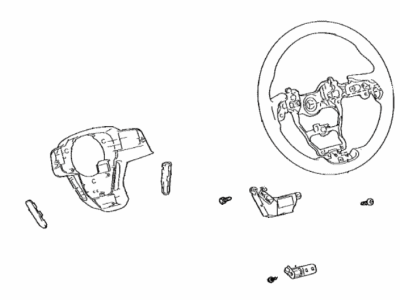 Toyota 45100-08250-C1 Wheel Assy,  Steering