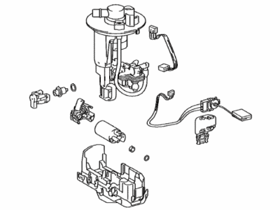 Toyota 77020-08090 Tube Assy,  Fuel Suction W/Pump & Gage