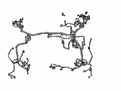 Toyota 82111-08U10 Wire,  Engine Room Main