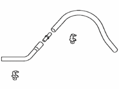 Toyota 23820-F0310 Hose Assy,  Fuel Vapor Feed