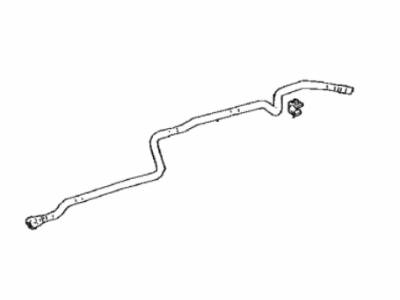 Toyota 77707-08050 Tube Sub-Assy,  Charcoal Canister Outlet,  NO.2