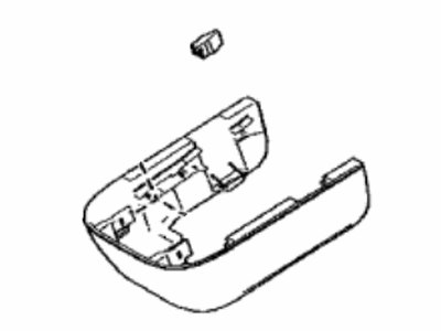 Toyota 87818-58050 Cover,  Inner Rear View Mirror Stay Holder,  NO.2