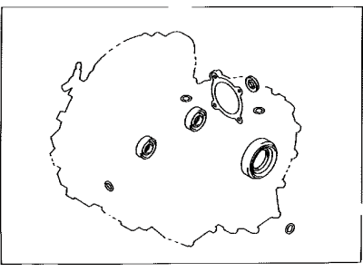 Toyota 04331-64010 Gasket Kit, Transaxle Overhaul(MTM), Passenger Side