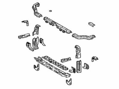 Toyota 53201-21060 Support Sub-Assy, Radiator