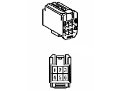 Toyota 90980-12012 Housing, Connector F