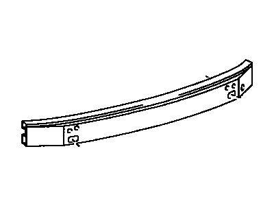 Toyota 52171-AC060 Reinforcement,  Rear Bumper,  NO.1