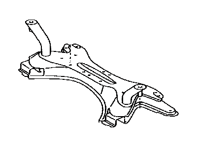 Toyota 51201-0R020 CROSSMEMBER Sub-Assembly