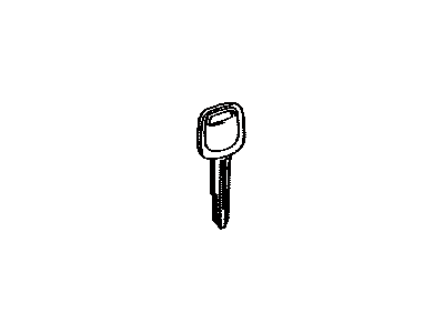 Toyota 90999-00199 Key,  Blank