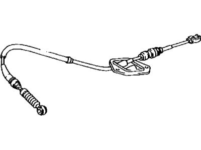 Toyota 33821-52022 Cable Transmission Control Shift (For Floor Shift)