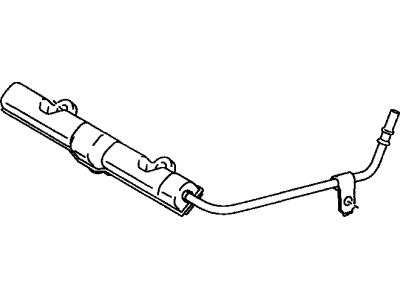 Toyota 23807-35010 Pipe Sub-Assy, Fuel Delivery