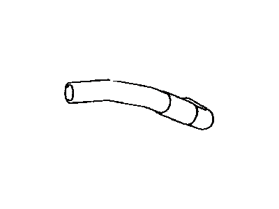 Toyota 16571-0D020 Hose,  Radiator,  Inlet