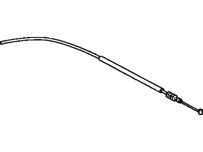 Toyota 78180-02030 Cable Assy,  Accelerator Control