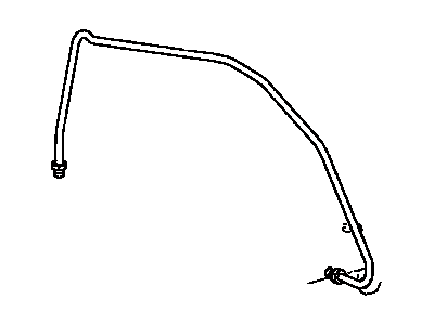 Toyota 31481-12231 Tube,  Clutch Master Cylinder To Flexible Hose