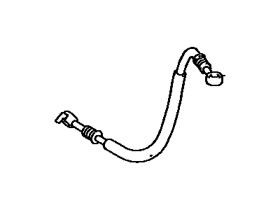 Toyota 23271-74101 Hose,  Fuel Delivery Pipe