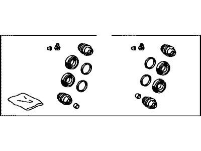 Toyota 04478-0T011 Cylinder Kit,  Disc Brake,  Front