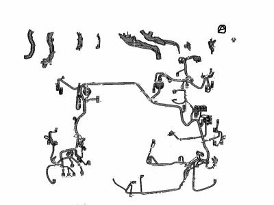 Toyota 82111-0T081 Wire,  Engine Room Main