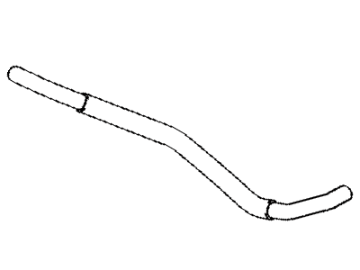 Toyota 12262-0P020 Hose,  Ventilation,  NO.2