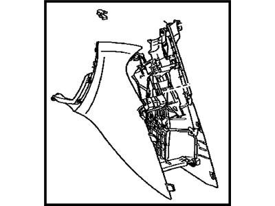 Toyota 58802-0T010-A0 Box Sub-Assembly, CONSOL