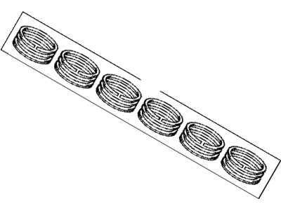 Toyota 13011-36070 Ring Set,  Piston