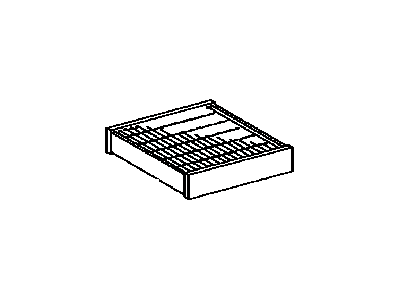 Toyota 87139-50060 Element,  Air Refiner