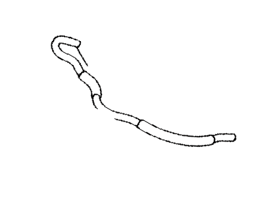 Toyota 23826-31010 Hose, Fuel Vapor Feed