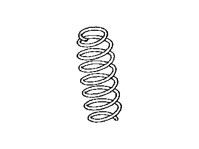 Toyota 48131-35500 Spring,  Front Coil,  RH