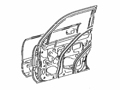 Toyota 67001-35510 Panel Sub-Assy, Front Door, RH