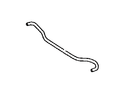 Toyota 16567-50080 Hose(For Radiator Reserve Tank)