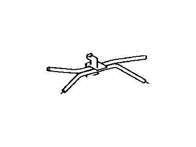 Toyota 32907-60110 Tube Sub-Assy,  Oil Cooler Outlet,  NO.2