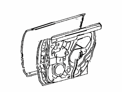 Toyota 67003-35170 Panel Sub-Assy, Rear Door, RH