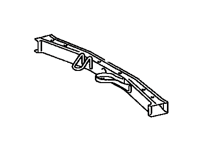 Toyota 51209-35210 Crossmember Sub-Assy,  Frame,  Rear