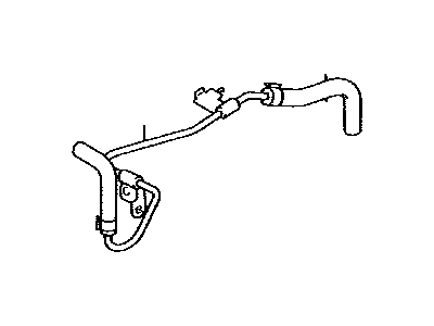 Toyota 44406-35020 Tube Sub-Assembly, Return