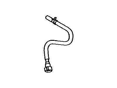 Toyota 23273-75350 Hose, Fuel, NO.2