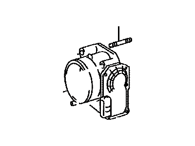 Toyota 22030-31010 Body Assy,  Throttle W/Throttle Position Sensor
