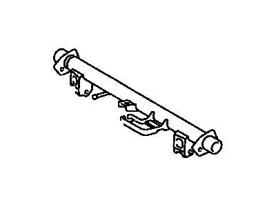 Toyota 51205-35280 Crossmember Sub-Assy,  Frame,  NO.5