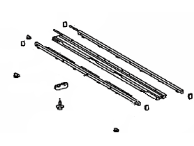 Toyota 64904-04010 Hinge Sub-Assembly, TONN