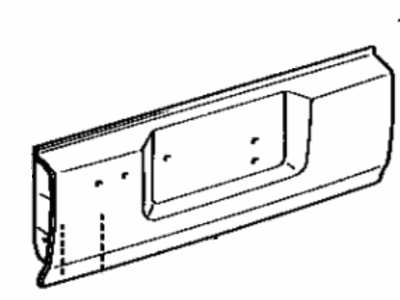 Toyota 65061-60030 Panel Sub-Assy,  Tail Gate