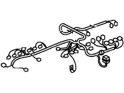 Toyota 82121-60343 Wire,  Engine