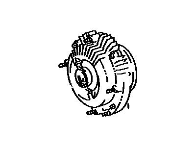 Toyota 16210-66010 Coupling Assy,  Fluid