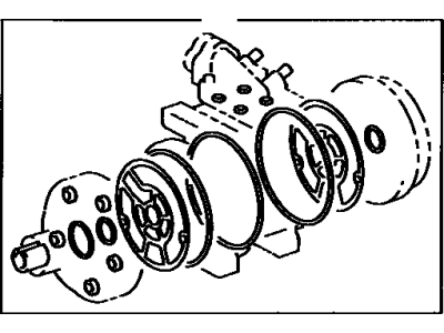 Toyota 88335-2B010 Gasket Kit,  Overhaul