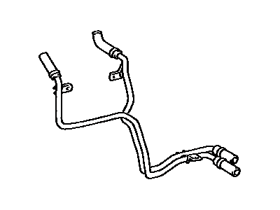 Toyota 87209-60301 Hose Sub-Assy,  Water,  B