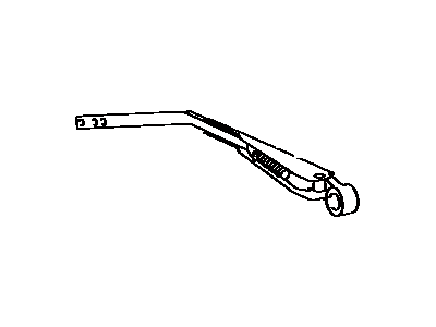 Toyota 85241-60012 Arm Assy,  Rear Wiper