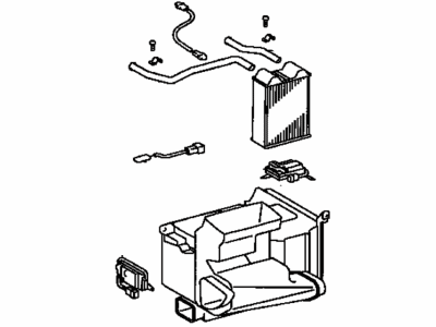 Toyota 87150-60170 Radiator Assy,  Heater