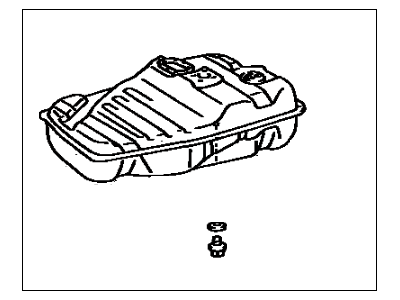 Toyota 77001-69035 Tank Assy,  Fuel