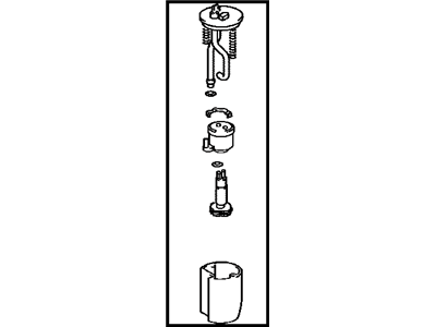 Toyota 77020-35120 Tube Assy,  Fuel Suction W/Pump & Gage