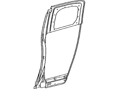 Toyota 67113-42060 Panel,  Rear Door,  Outer RH