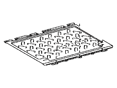 Toyota 58570-35130-B0 Mat Assy,  Rear Floor