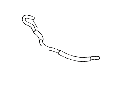 Toyota 23826-31160 Hose,  Fuel Vapor Feed,  NO.1