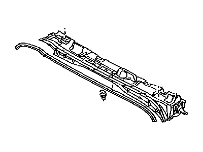 Toyota 55708-35090 Louver,  Cowl Top Ventilator