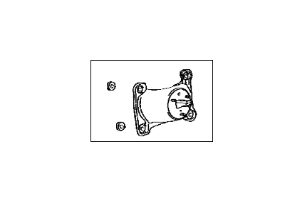 Toyota 51908-35031 Bracket Sub-Assy,  Spare Wheel Carrier